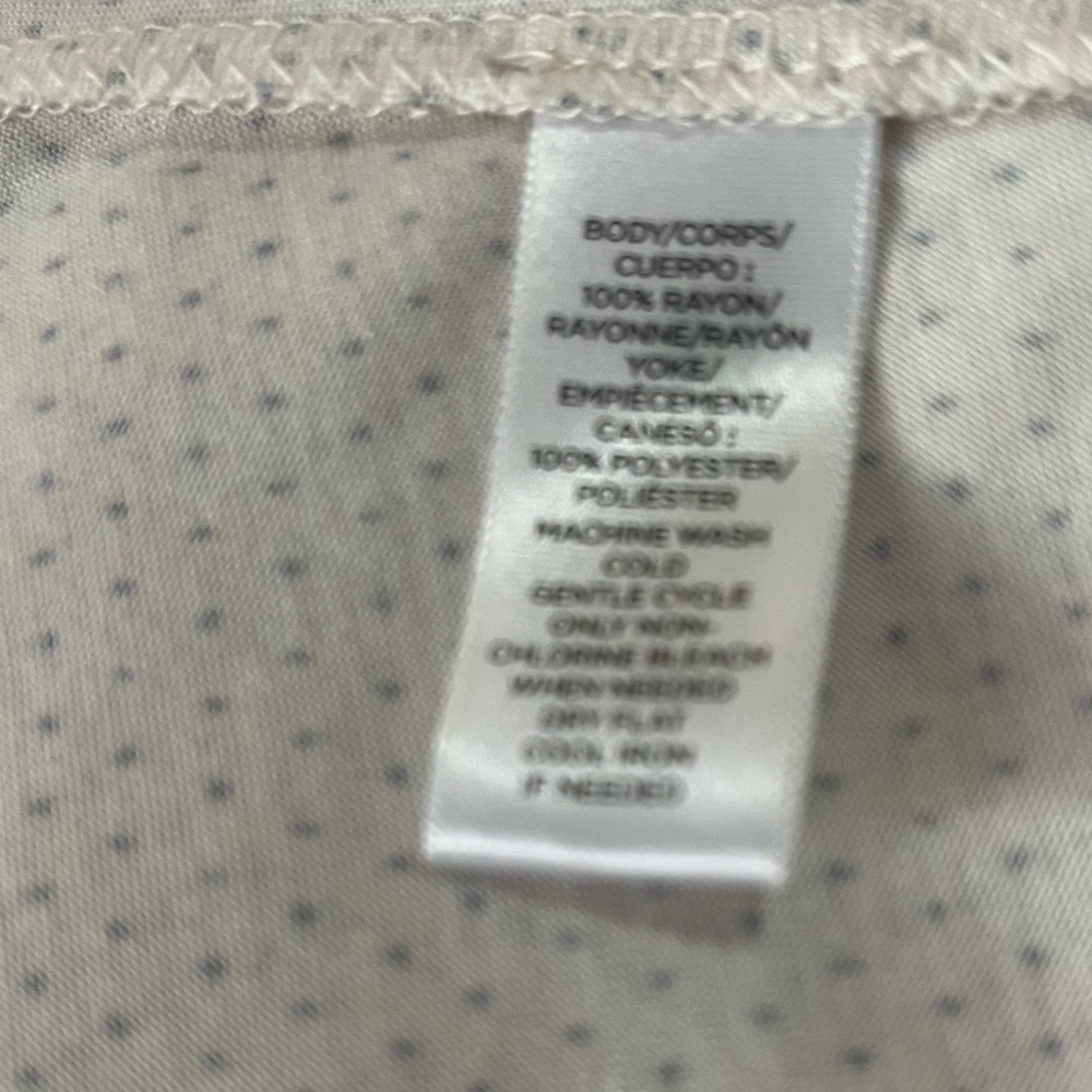 Loft Tank Size Large Navy & White Excellent Condition - Picture 6 of 6